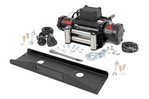 Mahindra ROXOR All-Weather Winch Plate - Front - Rough Country - PRO9500 - 2022